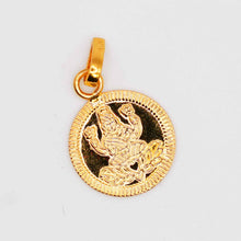 22K Gold Sarasvati Pendant