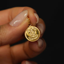 22K Gold Sarasvati Pendant