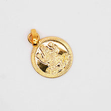 22K Gold Sarasvati Pendant
