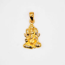 22K Gold Ganesh Pendant
