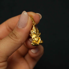 22K Gold Ganesh Pendant