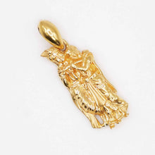 22K Gold Radhe Krishan Pendant