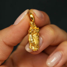 22K Gold Radhe Krishan Pendant