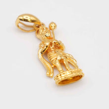 22K Gold Hanuman Pendant