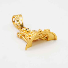 22K Gold Shiv Pendant