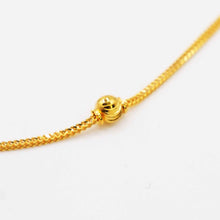 22k Gold Ball Designer Chain