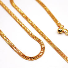22K Gold Flat Style Anklets (Pair)
