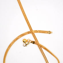 22K Gold Flat Style Anklets (Pair)