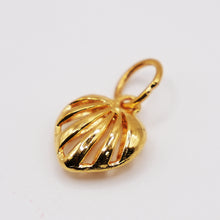 22k Gold Designer Heart Pendant