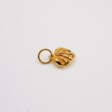 22k Gold Designer Heart Pendant