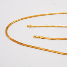 22K Gold Flat Chain