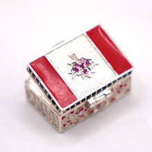 Silver Box (Chandi di Dabbi) Maple Leaf Style