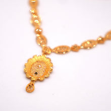 22K Gold Floral Design Set