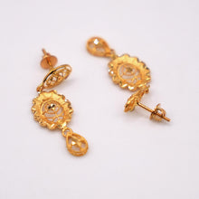 22K Gold Floral Design Set