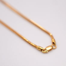 22K Gold Anklet Pair