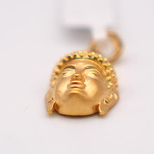 22K Gold Buddha Pendant
