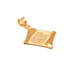 21K Gold Ayatal Qursi Pendant