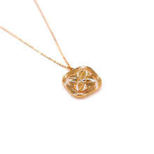 22K Gold Irisated Necklace