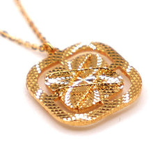 22K Gold Irisated Necklace