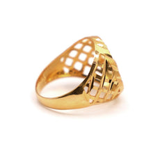 22K Gold Turtle Design Men's Ring