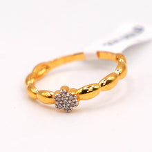 21k Gold Floral Style Ring