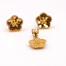 22K Gold Designer Pendant Set