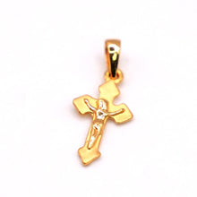 22K Gold Cross Pendant