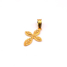 22K Gold Cross Pendant