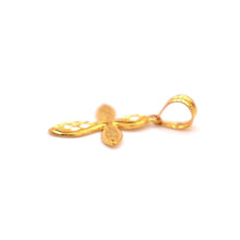 22K Gold Cross Pendant