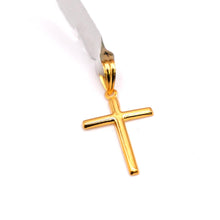 22K Gold Cross Pendant