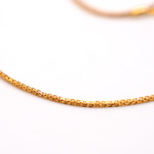 22K Gold Box Chain