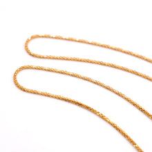 22K Gold Box Chain