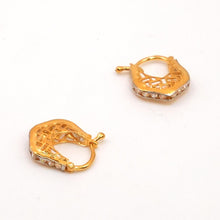 18K Gold Earrings