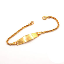 21k Baby Bracelet