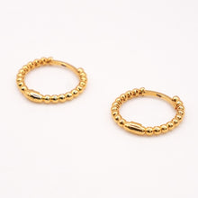 22k Gold Hoop Earrings
