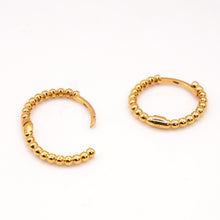 22k Gold Hoop Earrings