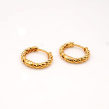 22k Gold Hoop Earrings