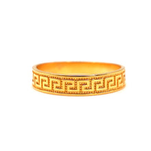 22K Gold Band Style Ring