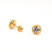 18K Gold Studs