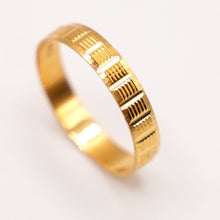 22K Gold Band