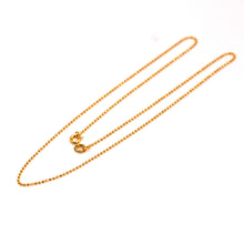 22k Gold Ball Designer Style Chain