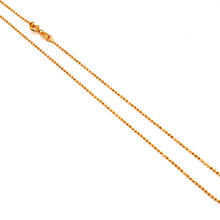 22k Gold Ball Designer Style Chain