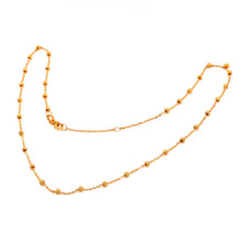 22k Gold Football Designer Chain