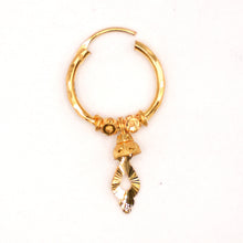 22K Gold Hoop Earrings