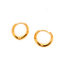 22K Gold Hoop Earrings