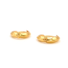 22K Gold Hoop Earrings