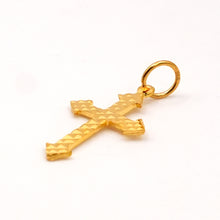 22k Gold Cross Pendant