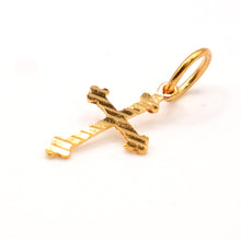 22k Gold Cross Pendant