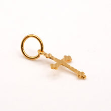 22k Gold Cross Pendant