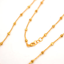 22K Gold Ball Chain